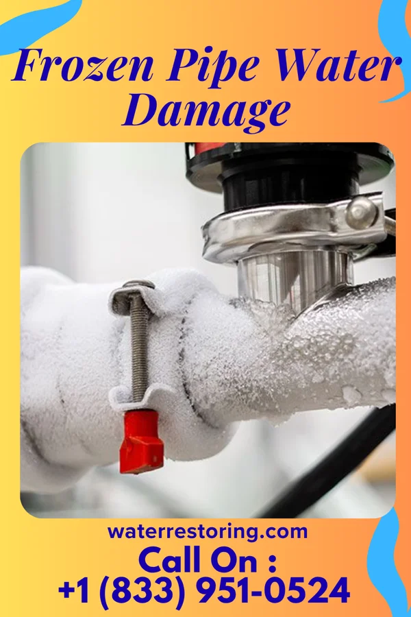 Frozen Pipe Water Damage in Union City, NJ
